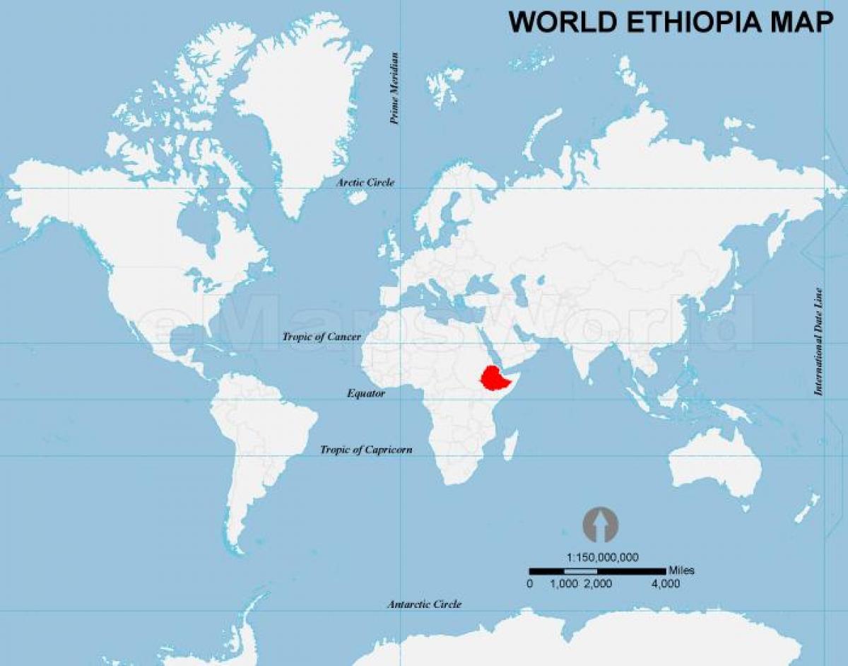 hartë të botës Etiopi vend