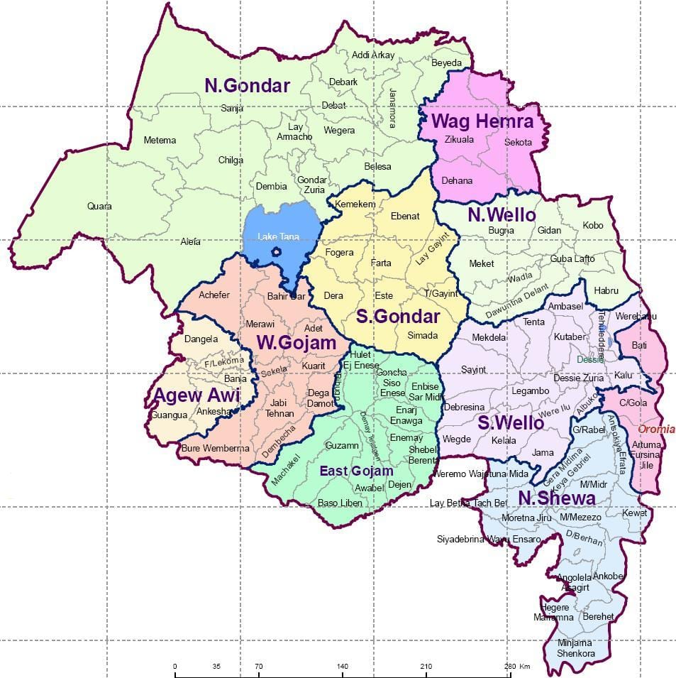 Etiopi gondar hartë