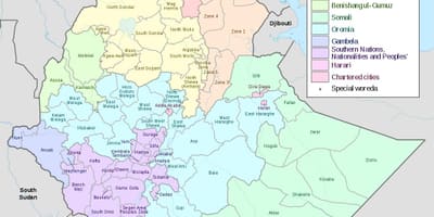 Hawassa Etiopi hartë